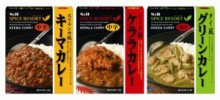 タイ風／スリランカ風／インド風　3種類のレトルトエスニックカレー発売　ヱスビー食品