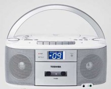 ラジカセは不滅！ステレオマイク内蔵のＣＤラジオカセットレコーダー「TY-CD S5」東芝エルイートレーディング