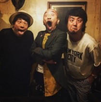 【エンタがビタミン♪】田村淳が竹中直人、上地雄輔と“変顔スリーショット”。意外な組み合わせで「楽しい夜」過ごす。