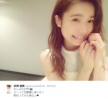 【エンタがビタミン♪】ぱるる“天使の笑顔”見せる。『Mステ ウルトラFES』後にAKB48メンバーをも魅了。