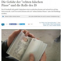 【海外発！Breaking News】イスラム国（IS）の手元に「未記入のパスポートが数万冊」と独紙。