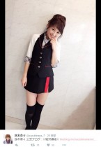 【エンタがビタミン♪】鈴木奈々vs菊地亜美　“絶対領域”対決「男の人は興奮するのかなー？」