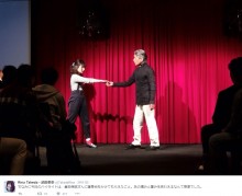 【エンタがビタミン♪】武田梨奈　“和製ドラゴン”倉田保昭の技に感じた「痛みと重み」