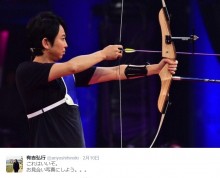 【エンタがビタミン♪】有吉弘行　凛々しいアーチェリー姿に「櫻井翔かと思った」