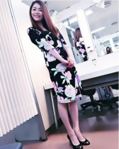 【エンタがビタミン♪】青田典子　“世界で最も美しいプリント”を着ても「洋服に負けてない」の声