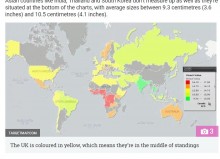 【海外発！Breaking News】新・世界の男性のペニスサイズ　日本の男性は意外にも…!?