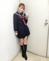 【エンタがビタミン♪】鈴木奈々の“セーラー服”姿がまるで現役女子高生　「そのまま学校へ行けるよ」の声も