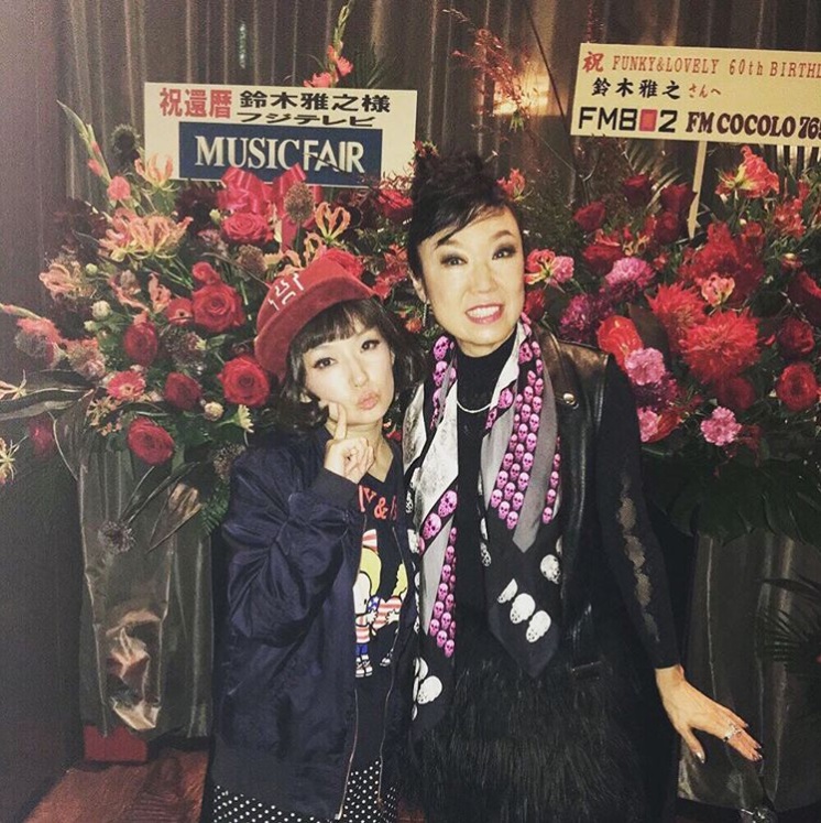 千秋＆松任谷由実（出典：https://www.instagram.com/chiaki77777）