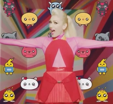 「日本の文化やファッションにすごく影響を受けて育ったの」（出典：https://www.instagram.com/gwenstefani）