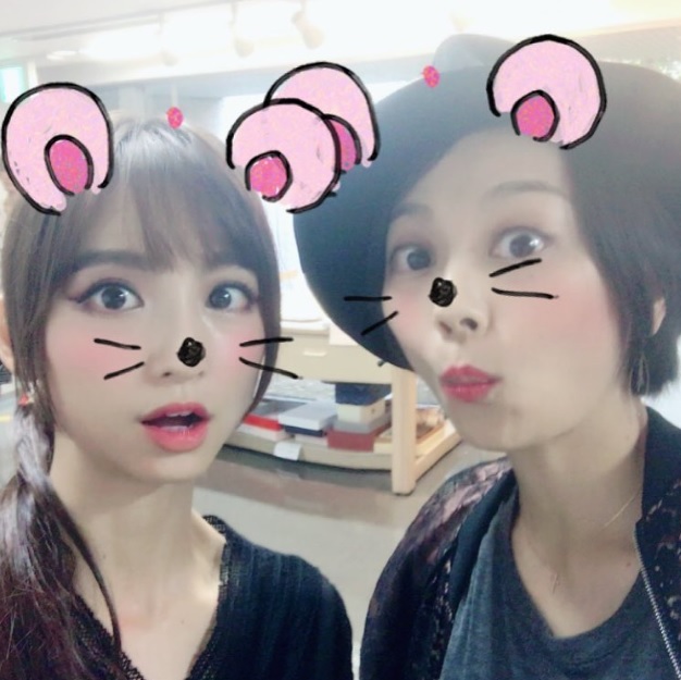 「栄子しゃん　ありがとうございました」と篠田麻里子（出典：https://www.instagram.com/shinodamariko3）