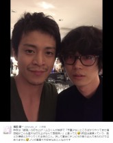 【エンタがビタミン♪】小栗旬×菅田将暉　『銀魂』打ち上げで豪華2ショット