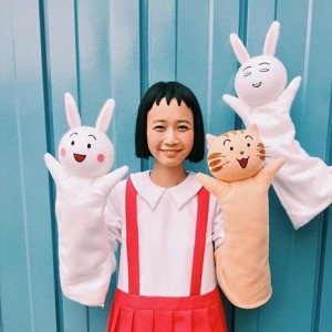 【エンタがビタミン♪】三戸なつめ、念願の“ちびまる子ちゃん”に　「実写まるちゃんいけますね！」