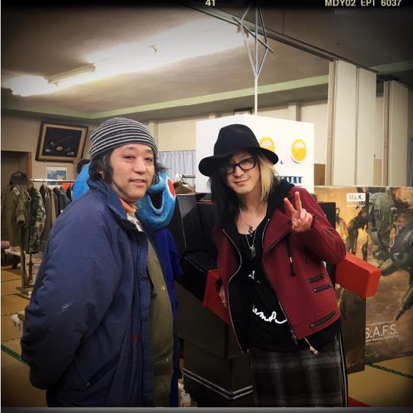 飛内さんとHISASHI（出典：https://www.instagram.com/hisashix）