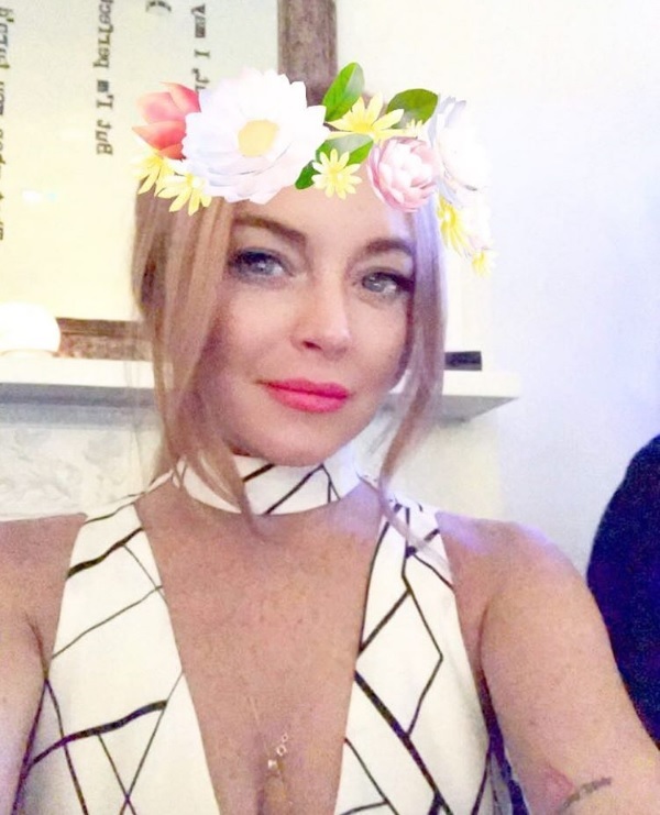 リンジー・ローハンの親は「賢い子だから」と語ったが…（出典：https://www.instagram.com/lindsaylohan）