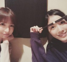 【エンタがビタミン♪】松井珠理奈＆篠田麻里子　久々の“じゅりまり”も立場逆転「上から珠理奈？」