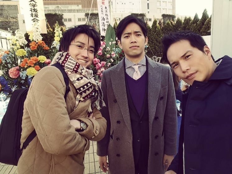 藤原竜也、三浦貴大、市原隼人（出典：https://www.instagram.com/hayato_ichihara）