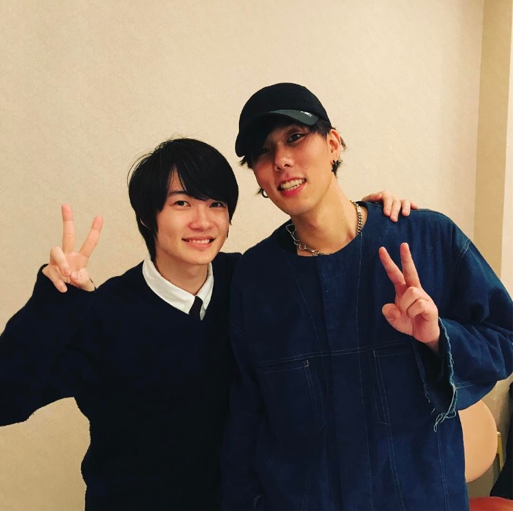 神木隆之介と野田洋次郎（出典：https://www.instagram.com/yoji_noda）