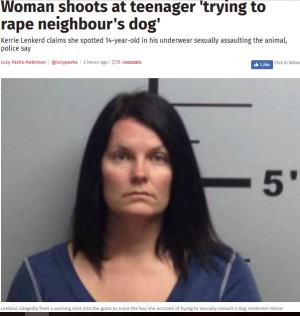 【海外発！Breaking News】犬を襲った少年に発砲した女　逮捕される（米）