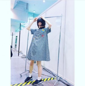 【エンタがビタミン♪】NMB48市川美織のワンピ姿に「ぱるると一緒」の声　“レモンちゃん”の恩人に敬意？