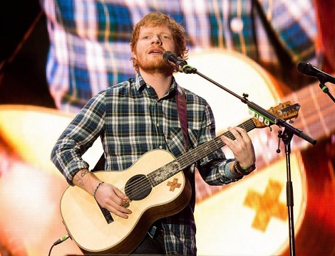 エド・シーラン、嫌味に勝てず（画像は『Ed Sheeran　2017年6月25日付Instagram「Closing the Pyramid stage tonight at Glastonbury, tune in on BBC from 21:30pm x」』のスクリーンショット）