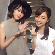 【エンタがビタミン♪】真野恵里菜＆坂田梨香子　“フォーゼ”女優の2ショットに「懐かしいね」