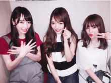 【エンタがビタミン♪】梅田彩佳、松井咲子、野中美郷が焼肉会　ノンアルでもハイテンション