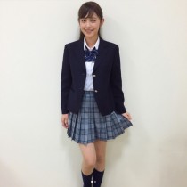 【エンタがビタミン♪】フジ・久慈暁子アナの制服姿に絶賛の声　「永久保存版やな」