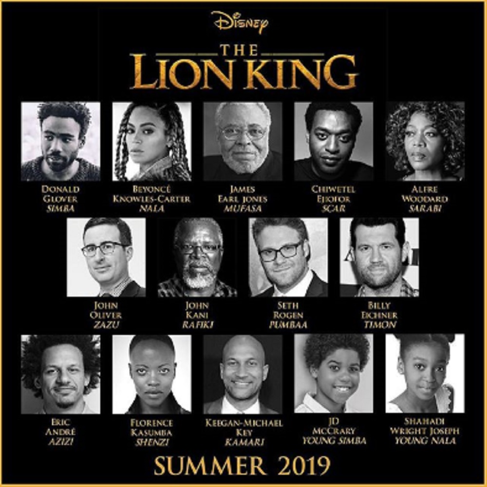 ビヨンセが『ライオン・キング』キャストに（画像は『Disney　2017年11月2日付Instagram「＃TheLionKing. 2019.」』のスクリーンショット）