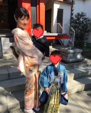 【エンタがビタミン♪】小倉優子「太陽のような温かい母親になりたい」　長男の“七五三”で決意新たに