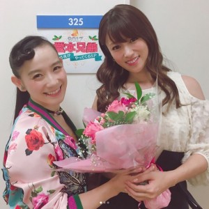 【エンタがビタミン♪】深田恭子＆篠原ともえ　“いつまでも可愛い”ツーショット