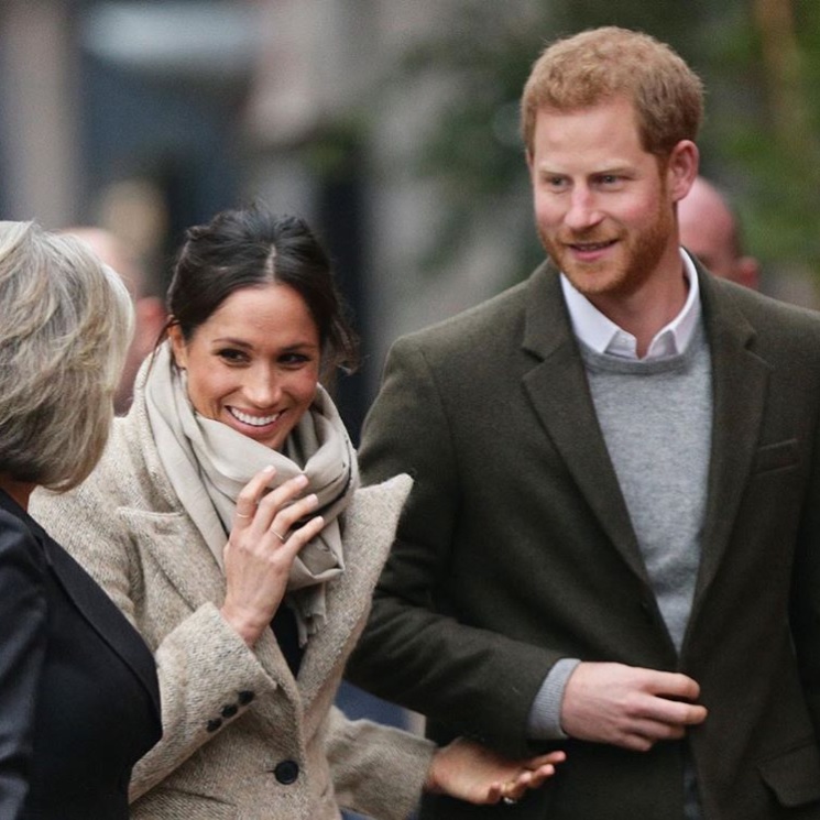 すでに「王室メンバー」の扱いに（画像は『Kensington Palace　2018年1月10日付Instagram「Prince Harry and Ms. Meghan Markle this afternoon visited ＠reprezentradio in POP Brixton to see their work supporting young people through creative training in radio and broadcasting. PA」』のスクリーンショット）