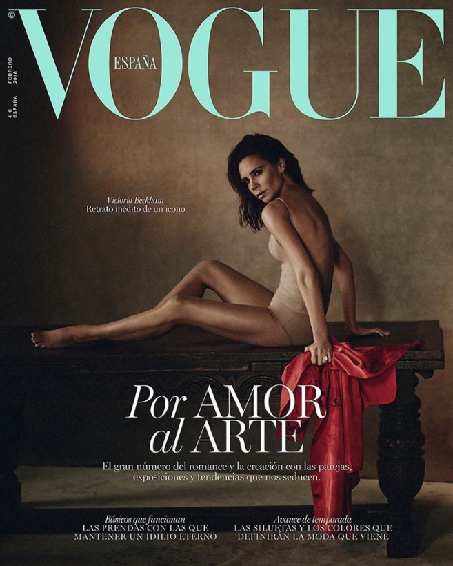 43歳でこのボディ（画像は『Vogue España　2018年1月16日付Instagram「“He crecido en público desde los 19 años, mis días de preocuparme por lo que la gente piense, han quedado atrás”.（Fotografía: ＠boo_george_studio / Realización: ＠sarafernandezcastro_）」』のスクリーンショット）