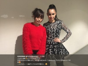 【エンタがビタミン♪】きゃりーぱみゅぱみゅ、米女優ソフィア・カーソンと“奇跡”のコラボ「かわいかった…」