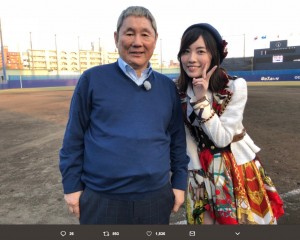 【エンタがビタミン♪】SKE48松井珠理奈＆須田亜香里、ビートたけしと共演「勢いこのまま突っ走っていきたい」