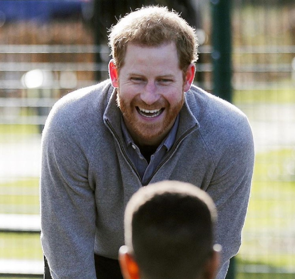 ヘンリー王子、波瀾万丈の人生に？（画像は『Kensington Palace　2018年2月16日付Instagram「Today Prince Harry visited Fit and Fed, a February half-term activity programme in North West London.」（PA）』のスクリーンショット）