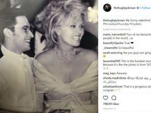 【イタすぎるセレブ達】ヒュー・ジャックマン、年上妻と結婚22周年を迎えて「君への想いは増すばかり」