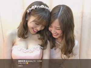 【エンタがビタミン♪】AKB48加藤玲奈＆小嶋菜月“れなっつん”に和むファン「二人ともいい顔してる」