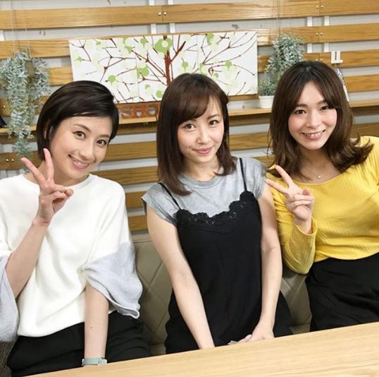 河村唯、西尾舞生、酒井瞳（画像は『うめ子　2018年5月26日付Instagram「久々のshowroom。「梅酒の休肝日」」』のスクリーンショット）