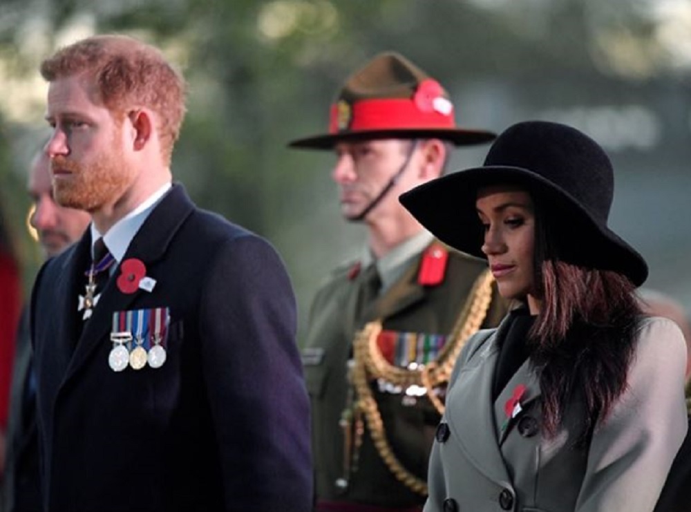 新婚旅行は公務の後に…（画像は『Kensington Palace　2018年4月25日付Instagram「On ＃ANZACDay we remember the servicemen and women of the Australian and New Zealand Army Corps who have served their nation in times of war.」（PA）』のスクリーンショット）