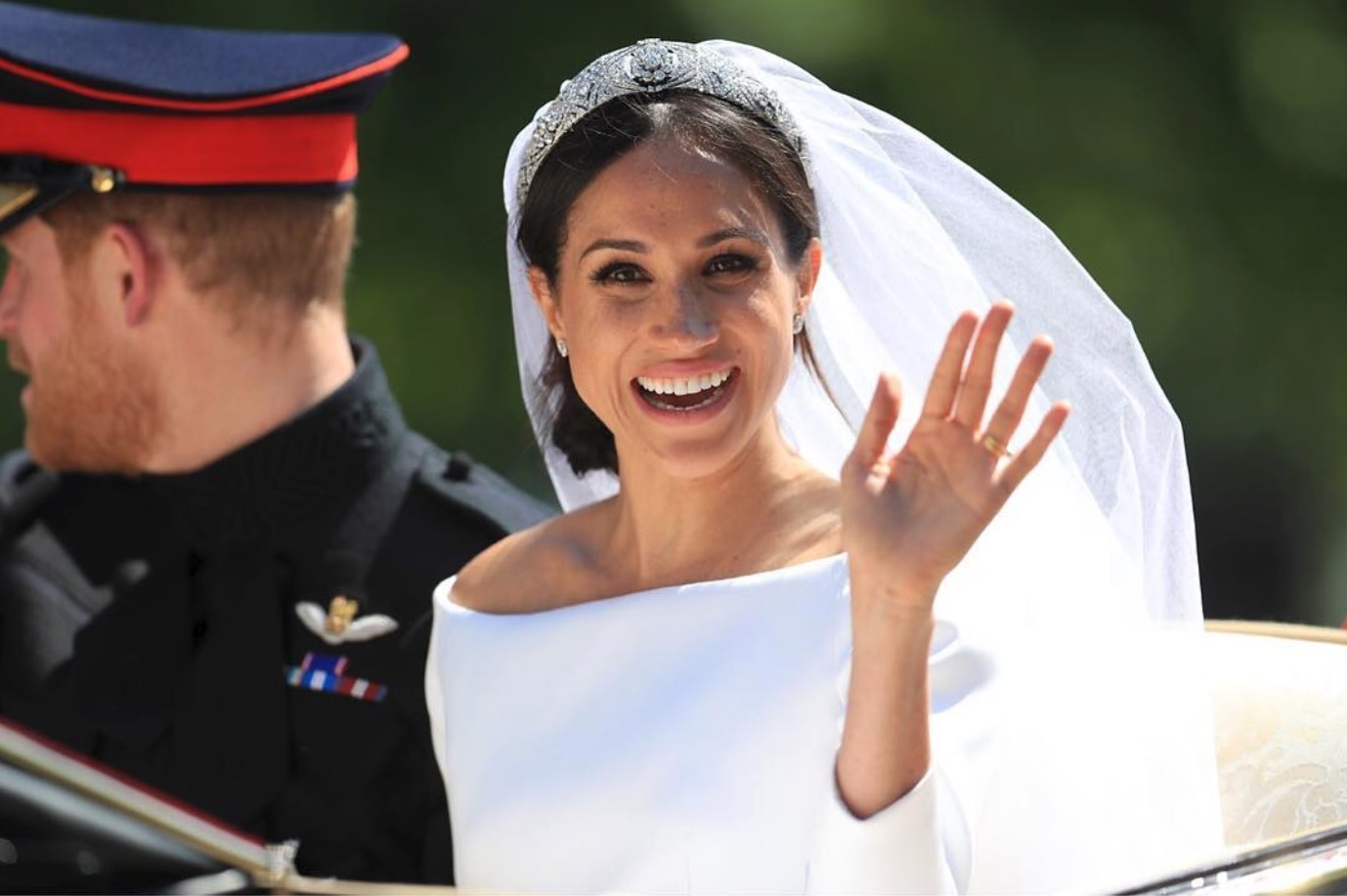 メーガン妃は「生まれた時からプリンセスだった」と父（画像は『Kensington Palace　2018年5月19日付Instagram』のスクリーンショット）