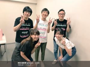 【エンタがビタミン♪】ももクロ、東京03単独公演を激励　飯塚「今回も来てくれましたー」