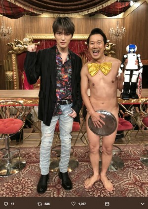 【エンタがビタミン♪】ジェジュン、アキラ100％の裸芸に「韓国では乳首も出せない」