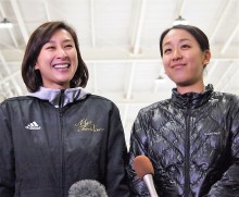 【エンタがビタミン♪】浅田真央「すごく懐かしい」　スケート始めた頃を姉・舞と回顧