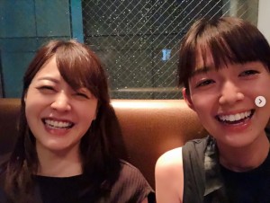 【エンタがビタミン♪】佐藤栞里、大好きな水卜麻美アナと食事へ　「二人とも本当に可愛い」ファンほっこり