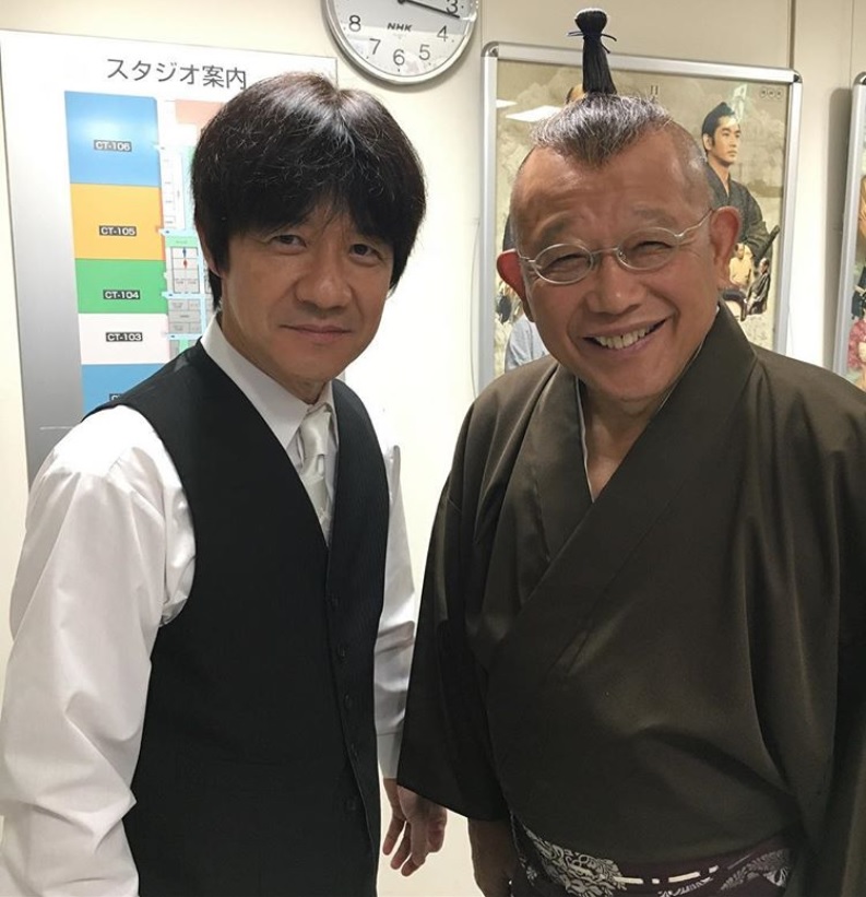 内村光良と笑福亭鶴瓶、インスタでは共演OK!?（画像は『笑福亭鶴瓶　2018年8月30日付Instagram「テレビ出演共演NGの内村さんと。」』のスクリーンショット）