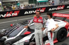 【エンタがビタミン♪】篠田麻里子“アウディ e-tron ビジョン グランツーリスモ”日本初走行を体験「しかもブノワさんの助手席で」