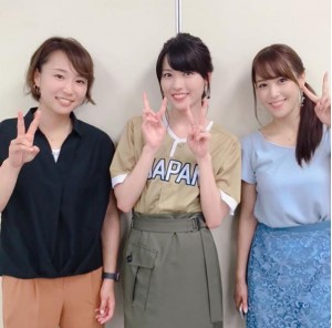 【エンタがビタミン♪】元℃-ute矢島舞美、山根佐由里さん（元日本代表）＆鷲見玲奈アナと『世界ソフト』中継