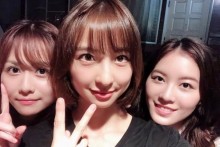 【エンタがビタミン♪】松井珠理奈、篠田麻里子や佐藤すみれと会食「じゅりなおかえり」まで平らげる