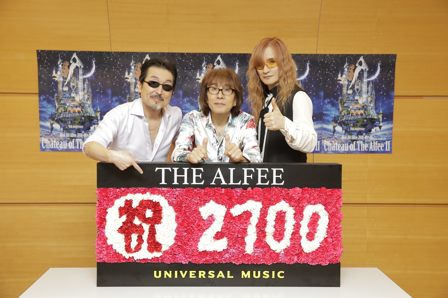 通算2700本コンサートを達成したTHE ALFEE（C）HAJIME KAMIIISAKA