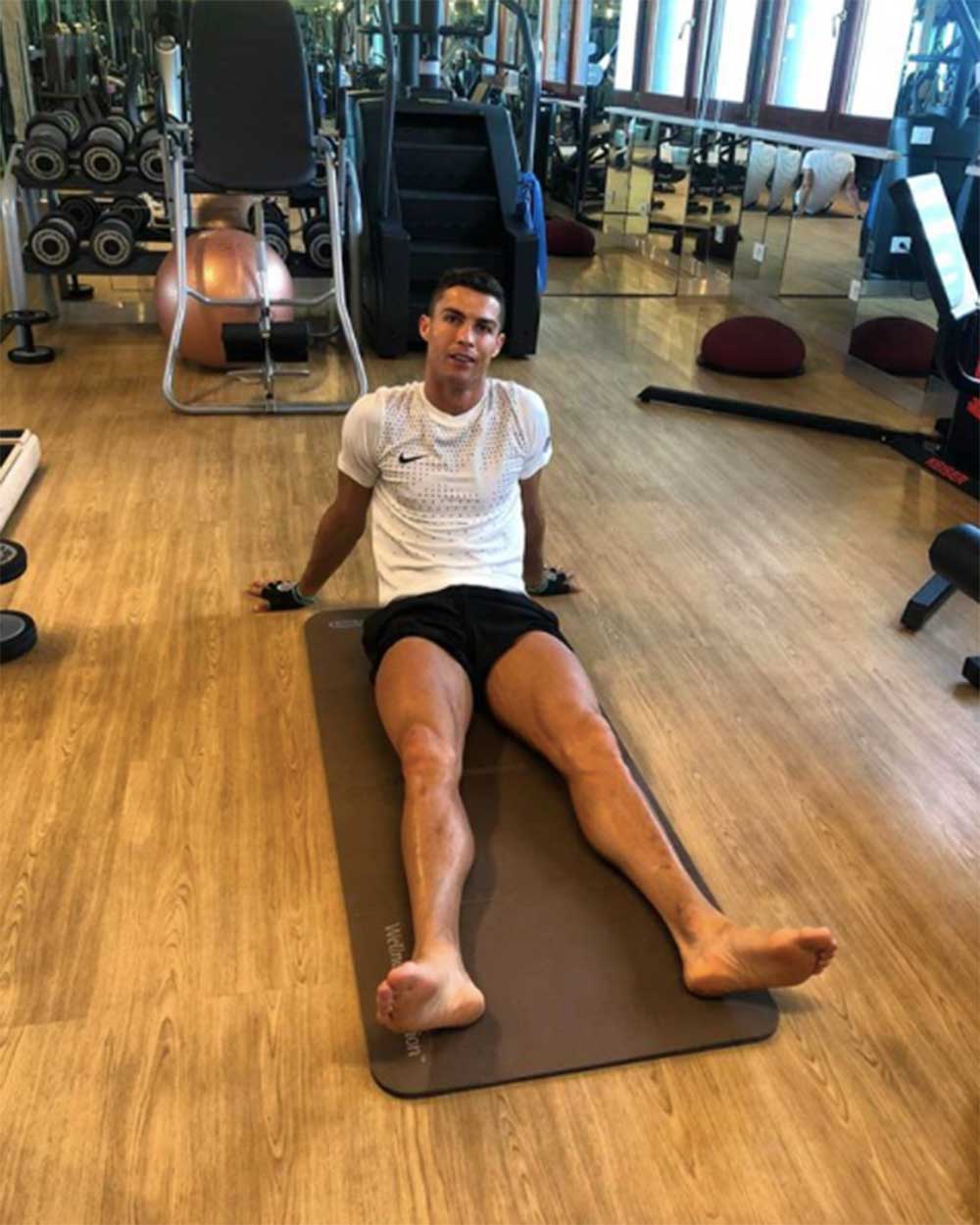 クリスティアーノ・ロナウド、インスタ最多フォロワー数1位に（画像は『Cristiano Ronaldo　2018年10月29日付Instagram』のスクリーンショット）